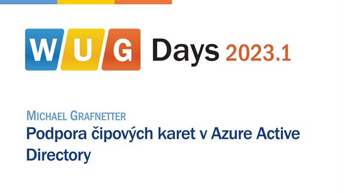 Podpora čipových kariet v Azure Active Directory