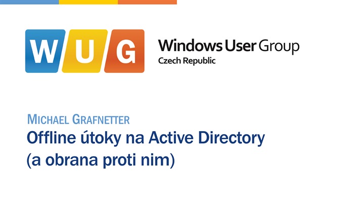 Offline útoky na Active Directory (a obrana proti nim)