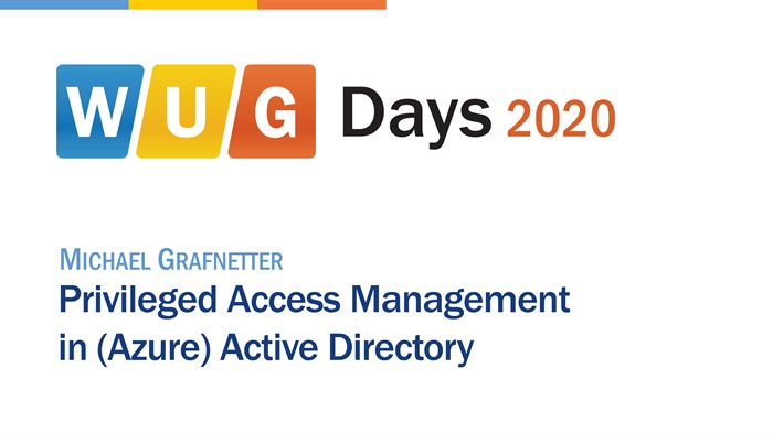 Privileged Access Management in (Azure) Active Directory