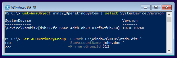 Windows PE DSInternals